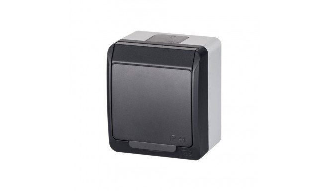 SOCKET HERMES ANTRACIT IP44 0324-07