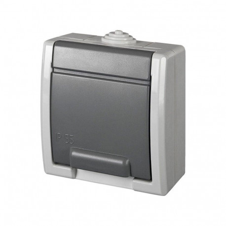 Aquant hall IP55 pistikupesa 1244-10
