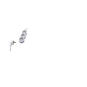 EXTENSION CORD 3 VIETŲ 3M WH B06-NB3GS3M