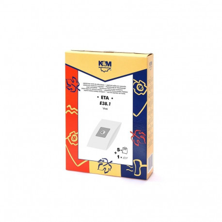 tolmuimeja tolmukotid E38 ETA 1458(5+1)