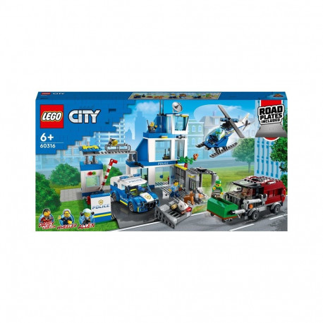 Construct LEGO City politseijaoskond 60316