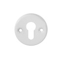 DOOR CYLINDER KEY PLATE WHITE 100