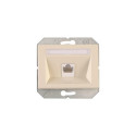 DATA SOCKET SINGLE VILMA XP BEIGE