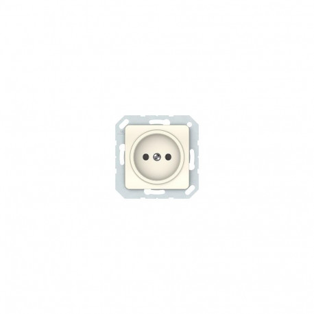 SOCKET WITHOUT EARTH, WITHOUT FRAME