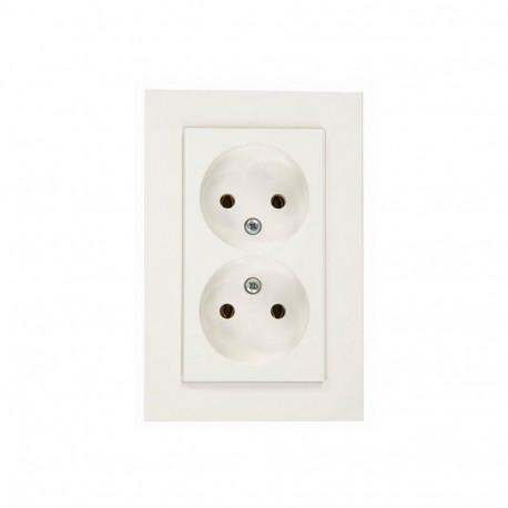 SOCKET DOUBLE WHITE XP