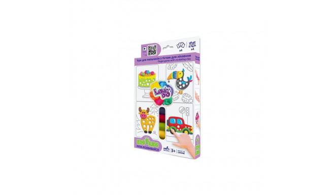 PLAY DOUGH FINGER GAMES SET