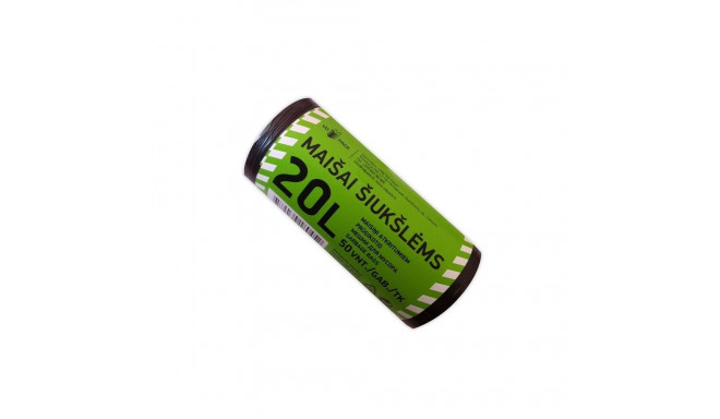 prügikotid HDPE 20L 7MK 50 tk