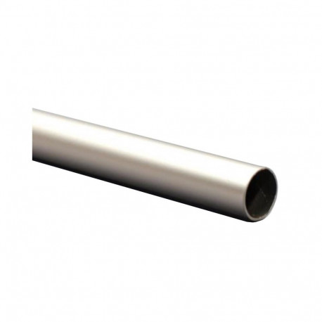 CURTAIN TUBEESTILO SILVER COLOUR1.6M D19