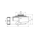 SIPHON SHOWER E450CLSEU 1 1/2X50 H53 CLI