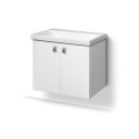 CABINET WITH WASHBASIN SA63-5 WHITE