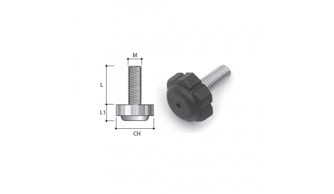 SUPPORT FURN M10X22 PI07 PNE 4PCS