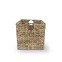 FOLDABLE BASKET 30X30X30CM STEEL/SEAGRAS
