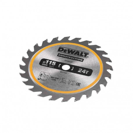 DEWALT 115mm 24T TCT saeketas