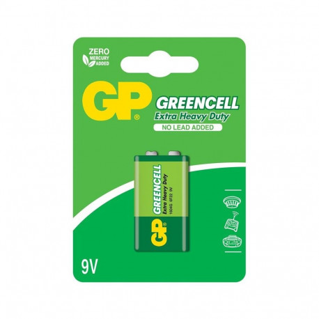 BATTERY GREENCELL 9V patarei