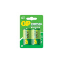BATTERIES GREENCELL D 1.5V 2PCE