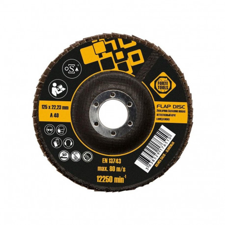 FLAP SANDING BLADE 125X22,23 MM FORTE T