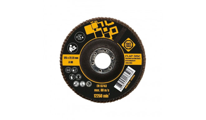 ABRASIVE FLAP DISC 125X22,23 MM FORTE T