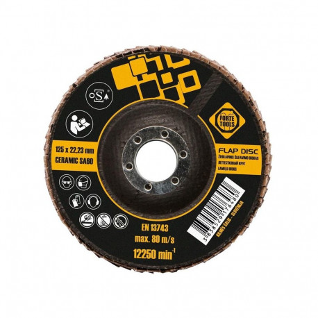 nurgalihvketas 125x22,23 mm FORTE T