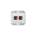 AUDIO SOCKET 2 V WHITE GL04-02 XP500