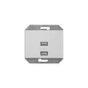 USB SOCKET 5V DC 3.4 A XP WHITE