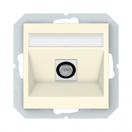 TV SOCKET IVORY TVL01-02 QR1000