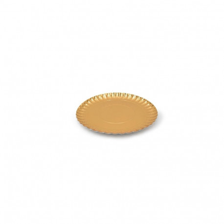 DISPOSABLE ROUND TRAY 23CM 5PCS