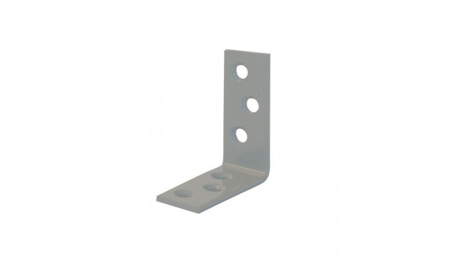 ANGLE BRACKET 40X40X15X2,0 PHASED HOLES,