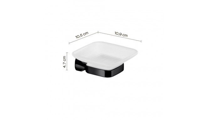 AMALFI SOAP HOLDER MATT BLACK