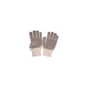 GLOVES KNITTED W/RUBBER DOTS