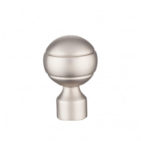 CURTAIN ROD FINIALS DAVI D16 MAT.CHROME