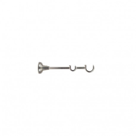CURTAIN ROD BRACKET SILVER L20CM 25-16