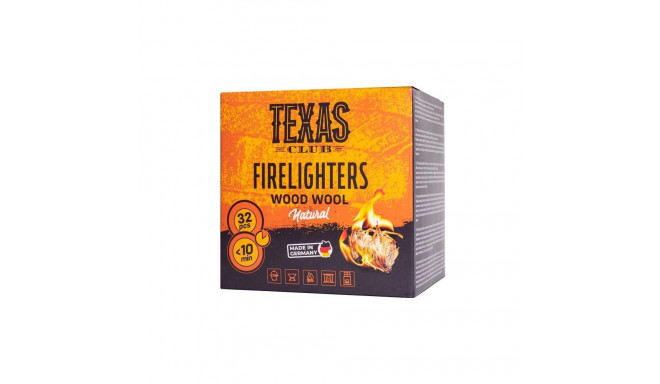 FIRE STARTERS ECO WOOD WOOL TEXAS CLUB