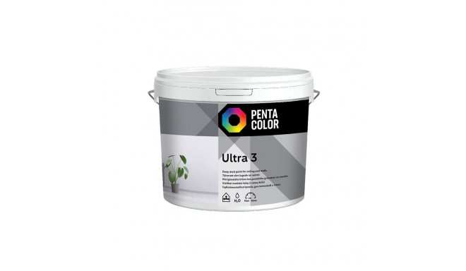 EMULSION PAINT ULTRA MAT WHITE 5 L