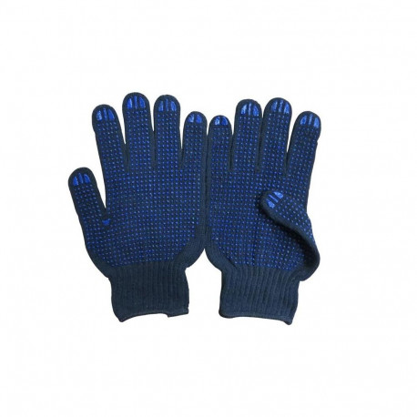 GLOVES KNIT PVC SPOTS SIZE XL C01BBDDS