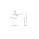 SUSPENSION LOCK HG320 12/240 GREY. 30/3