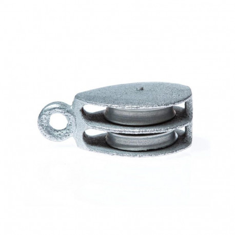 tõstmisplokk 75 mm kahepoolne metall