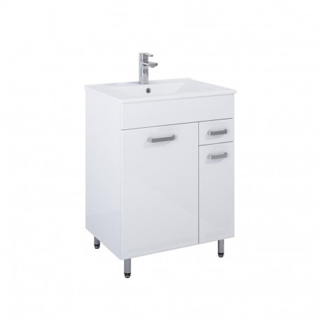KOMPLEKT NIKA 60 2D 1DR VALGE HG