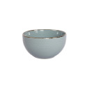 14CM 620ML BOWL WITH DOTS GREEN