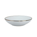 20CM SOUP PLATE RHOMBUS WHITE