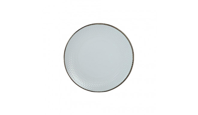 19.5CM SALAD PLATE RHOMBUS WHITE