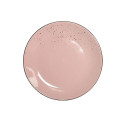 27CM DINNER PLATE WITH SPECKLE PINK