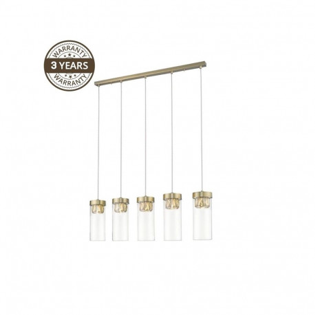 ripplamp PORTO 20101AB-5F 5x25W G9