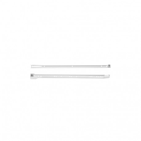 RUNNER SLIDES FGV 450MM WHITE 2PCS