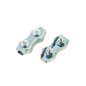 PLANE DOUBLE ROPE CLIP 4 MM 2DD