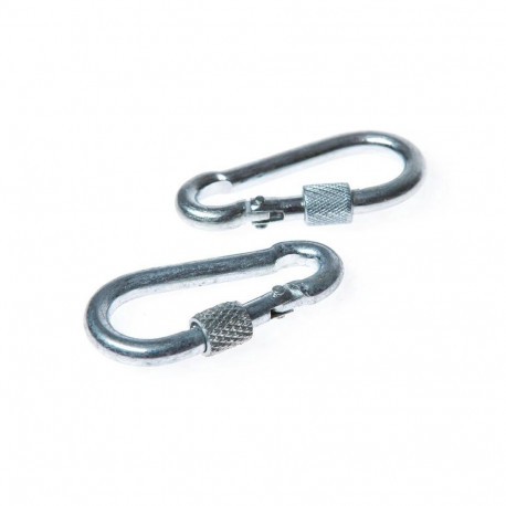 FIXING CARABINER 7X70 MM ZP WITH NUT 2D