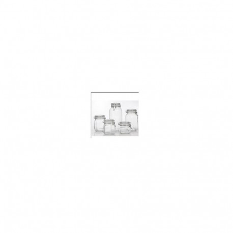GLASS JAR IN SQUARE SHAPE 500ML