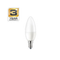 LED BULB B35 6W E14 620LM 2700K MATT (6)