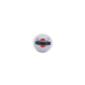 ESCUTCHEON 0350 STEEL BATHROOM WHITE