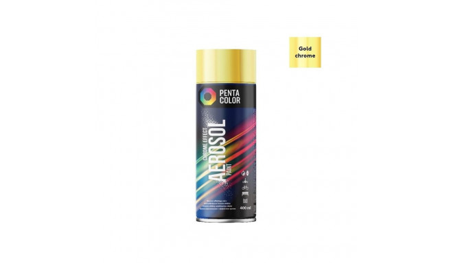 PAINT AEROSOL PENTA GOLD-CHROME 400ML