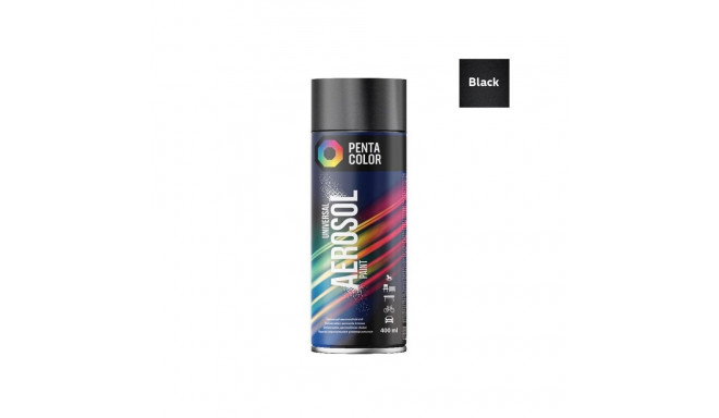 PAINT AER PENTA must läikiv 400ML R-9005